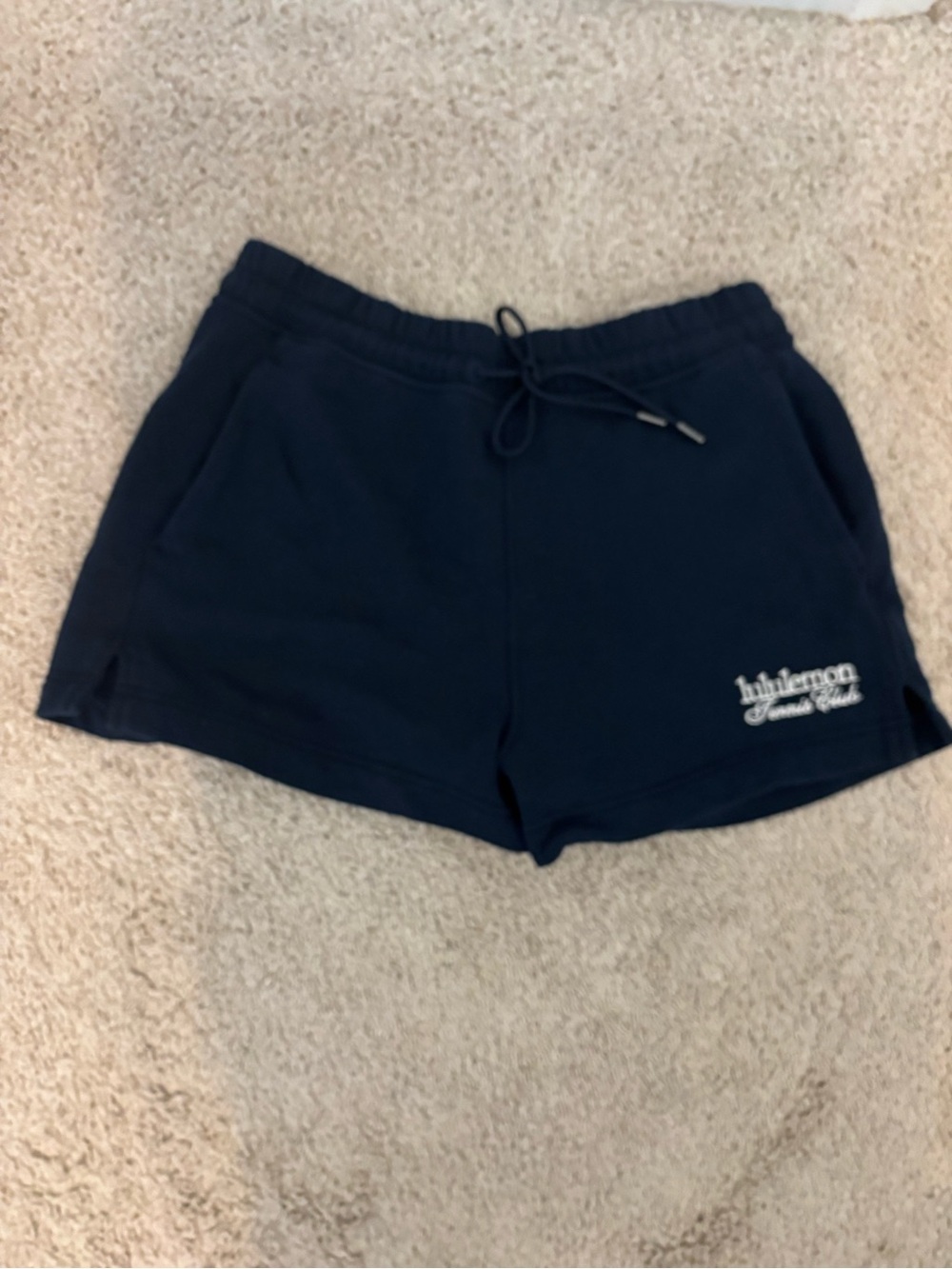 Lululemon graphics shorts cotton French terry 3 inch Tennis Club